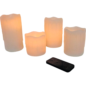 Dekoration - LED-Kerzen, 4er-Set im Angebot