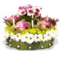 Blumenstrauß Geburtstagstorte im Angebot