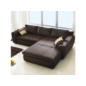 Stilando Eckcouch in Braun Anisa im Angebot