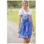 Damen-Dirndl mit Schürze und Bluse im Angebot