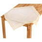 Mitteldecke Grace 85x85cm champagne im Angebot
