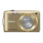 Kompaktkamera - Nikon Coolpix S3300 - Gold im Angebot
