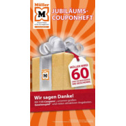 Müller Prospekt: "Couponheft 60 Jahre Müller"