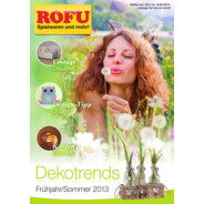 ROFU Kinderland Prospekt: "Deko Angebote und Trends. Gültig ab 18.02.2013"